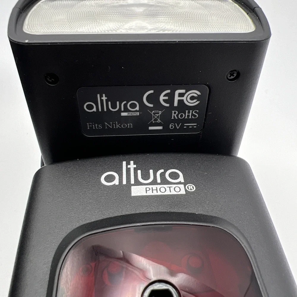 NEW Altura Photo TTL Speedlite Flash for Nikon DSLR w/ Case Tested